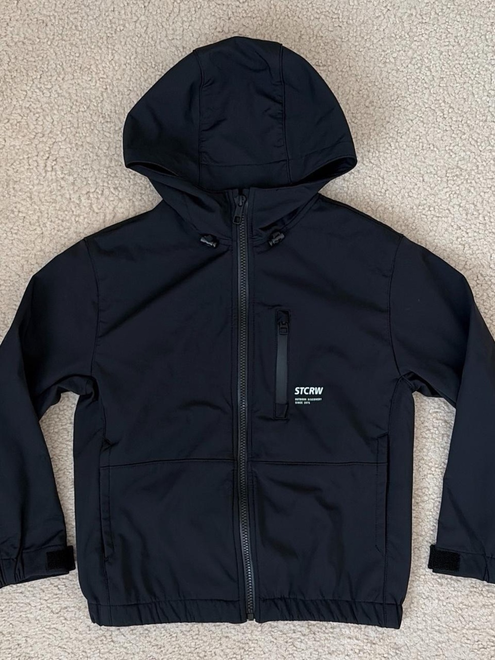 ZARA KIDS TECHNICAL WATER-RESISTANT RAINCOAT